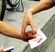 the colourful football card is handed over from laowai to chinese